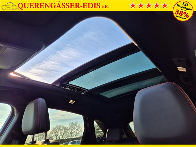 Ford Kuga ST-Line X 243PS PHEV Automatik Matrix-LED schwenkb. AHK elektr. PanoDach Sitzheizung v+h Lenkradheizung Frontscheibe beheizb. Navi SYNC4 Apple CarPlay Android Auto Touchscreen PDC 4xKamera 2xKeyless B+O Sound 19"LM vollelektr. Reichweite 65KM 