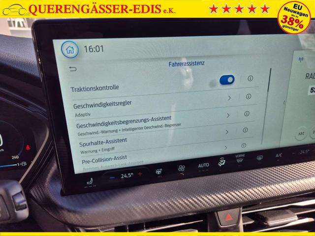 Ford Kuga ST-Line X 243PS PHEV Automatik Matrix-LED schwenkb. AHK elektr. PanoDach Sitzheizung v+h Lenkradheizung Frontscheibe beheizb. Navi SYNC4 Apple CarPlay Android Auto Touchscreen PDC 4xKamera 2xKeyless B+O Sound 19"LM vollelektr. Reichweite 65KM 