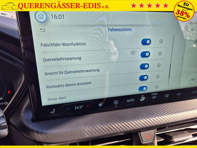 Ford Kuga ST-Line X 243PS PHEV Automatik Matrix-LED schwenkb. AHK elektr. PanoDach Sitzheizung v+h Lenkradheizung Frontscheibe beheizb. Navi SYNC4 Apple CarPlay Android Auto Touchscreen PDC 4xKamera 2xKeyless B+O Sound 19"LM vollelektr. Reichweite 65KM 