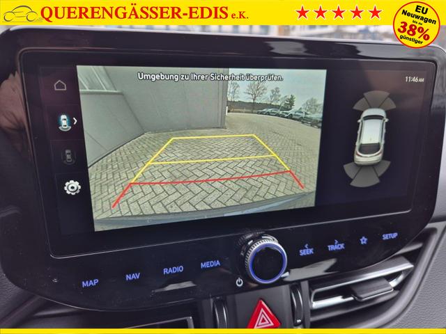 Hyundai i30 Kombi 1.6 T-GDI 150PS Automatik N-Line MY2026 Sitzheizung Lenkradheizung Klimaautomatik Navi 10,3"-Touchscreen Bluelink Apple CarPlay + Android Auto PDC v+h R&uuml;ckf.Kamera 18-LM 