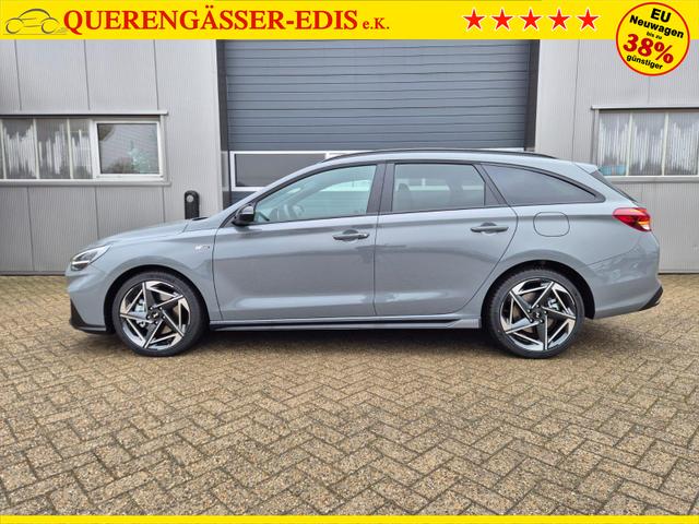 Hyundai i30 Kombi 1.6 T-GDI 150PS Automatik N-Line MY2026 Sitzheizung Lenkradheizung Klimaautomatik Navi 10,3"-Touchscreen Bluelink Apple CarPlay + Android Auto PDC v+h R&uuml;ckf.Kamera 18-LM 