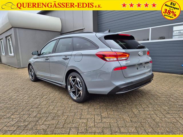 Hyundai i30 Kombi 1.6 T-GDI 150PS Automatik N-Line MY2026 Sitzheizung Lenkradheizung Klimaautomatik Navi 10,3"-Touchscreen Bluelink Apple CarPlay + Android Auto PDC v+h R&uuml;ckf.Kamera 18-LM 
