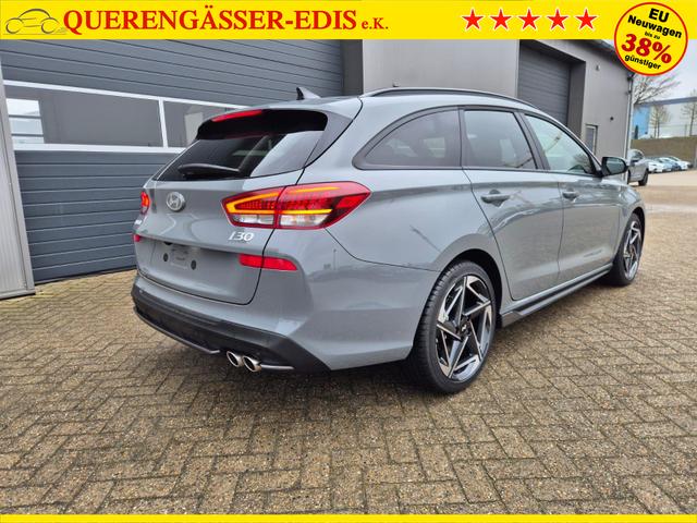 Hyundai i30 Kombi 1.6 T-GDI 150PS Automatik N-Line MY2026 Sitzheizung Lenkradheizung Klimaautomatik Navi 10,3"-Touchscreen Bluelink Apple CarPlay + Android Auto PDC v+h R&uuml;ckf.Kamera 18-LM 
