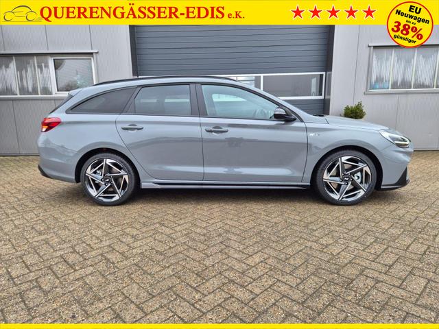 Hyundai i30 Kombi 1.6 T-GDI 150PS Automatik N-Line MY2026 Sitzheizung Lenkradheizung Klimaautomatik Navi 10,3"-Touchscreen Bluelink Apple CarPlay + Android Auto PDC v+h R&uuml;ckf.Kamera 18-LM 