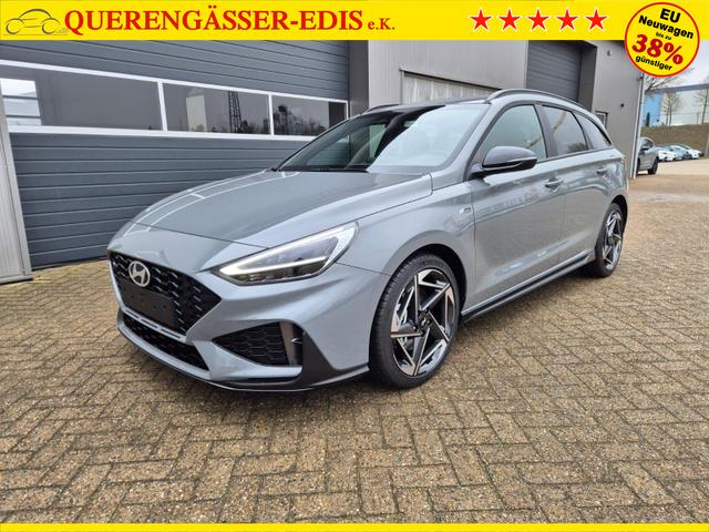 Hyundai i30 Kombi 1.6 T-GDI 150PS Automatik N-Line MY2026 Sitzheizung Lenkradheizung Klimaautomatik Navi 10,3"-Touchscreen Bluelink Apple CarPlay + Android Auto PDC v+h R&uuml;ckf.Kamera 18-LM 