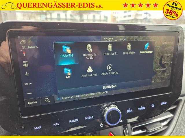 Hyundai i30 Kombi 1.6 T-GDI 150PS Automatik N-Line MY2026 Sitzheizung Lenkradheizung Klimaautomatik Navi 10,3"-Touchscreen Bluelink Apple CarPlay + Android Auto PDC v+h R&uuml;ckf.Kamera 18-LM 