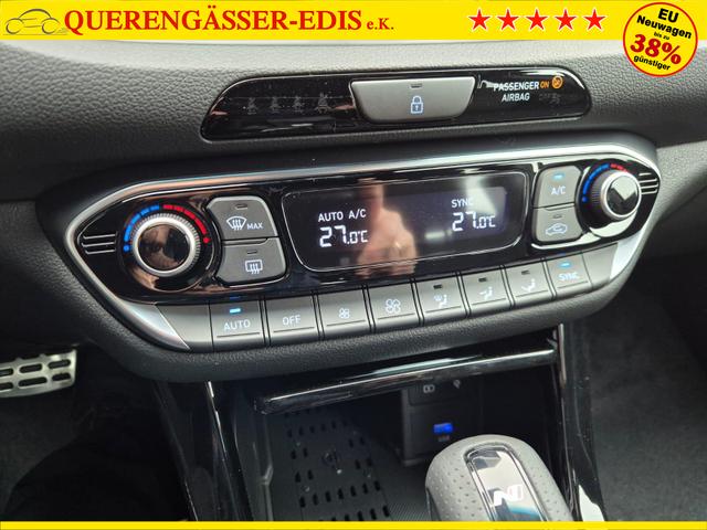 Hyundai i30 Kombi 1.6 T-GDI 150PS Automatik N-Line MY2026 Sitzheizung Lenkradheizung Klimaautomatik Navi 10,3"-Touchscreen Bluelink Apple CarPlay + Android Auto PDC v+h R&uuml;ckf.Kamera 18-LM 