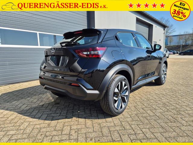 Nissan Juke 1.0 DIG-T 114PS Acenta Klimaautomatik Sitzheizung R&uuml;ckf.Kamera Bluetooth Touchscreen wireless Apple CarPlay Android Auto 