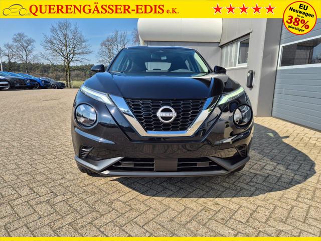 Nissan Juke 1.0 DIG-T 114PS Acenta Klimaautomatik Sitzheizung R&uuml;ckf.Kamera Bluetooth Touchscreen wireless Apple CarPlay Android Auto 