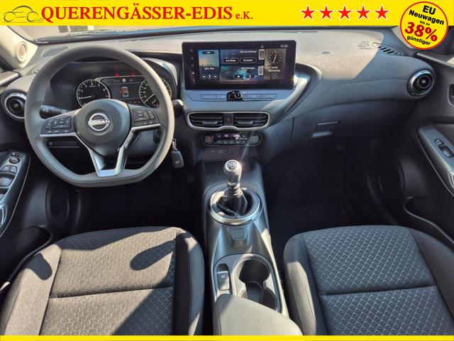 Nissan Juke 1.0 DIG-T 114PS Acenta Klimaautomatik Sitzheizung R&uuml;ckf.Kamera Bluetooth Touchscreen wireless Apple CarPlay Android Auto 