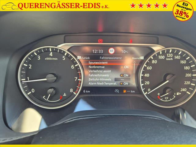 Nissan Juke 1.0 DIG-T 114PS Acenta Klimaautomatik Sitzheizung R&uuml;ckf.Kamera Bluetooth Touchscreen wireless Apple CarPlay Android Auto 