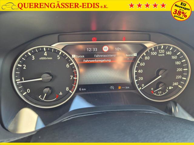 Nissan Juke 1.0 DIG-T 114PS Acenta Klimaautomatik Sitzheizung R&uuml;ckf.Kamera Bluetooth Touchscreen wireless Apple CarPlay Android Auto 