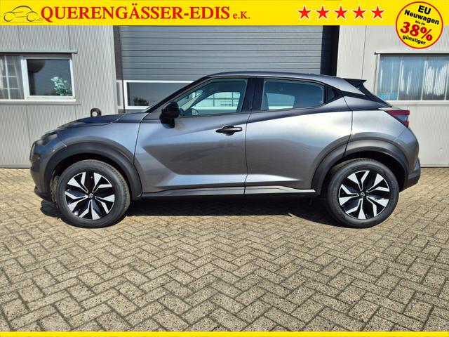 Nissan Juke 1.0 DIG-T 114PS Acenta Klimaautomatik Sitzheizung R&uuml;ckf.Kamera Bluetooth Touchscreen wireless Apple CarPlay Android Auto 