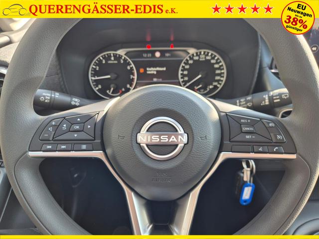 Nissan Juke 1.0 DIG-T 114PS Acenta Klimaautomatik Sitzheizung R&uuml;ckf.Kamera Bluetooth Touchscreen wireless Apple CarPlay Android Auto 