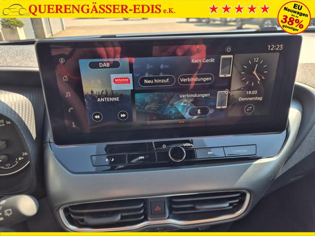 Nissan Juke 1.0 DIG-T 114PS Acenta Klimaautomatik Sitzheizung R&uuml;ckf.Kamera Bluetooth Touchscreen wireless Apple CarPlay Android Auto 