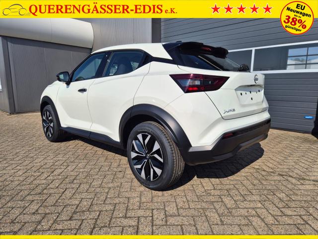 Nissan Juke 1.0 DIG-T 114PS Acenta Klimaautomatik Sitzheizung R&uuml;ckf.Kamera Bluetooth Touchscreen wireless Apple CarPlay Android Auto 