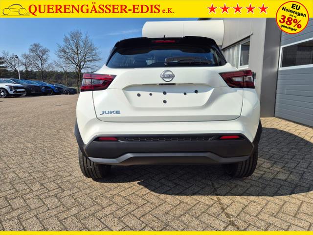 Nissan Juke 1.0 DIG-T 114PS Acenta Klimaautomatik Sitzheizung R&uuml;ckf.Kamera Bluetooth Touchscreen wireless Apple CarPlay Android Auto 