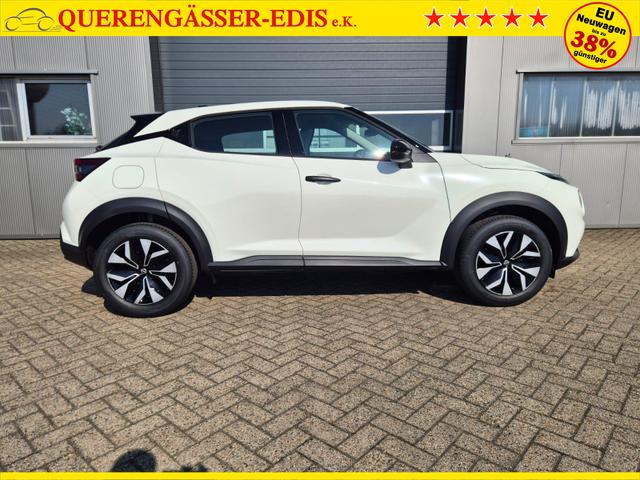 Nissan Juke 1.0 DIG-T 114PS Acenta Klimaautomatik Sitzheizung R&uuml;ckf.Kamera Bluetooth Touchscreen wireless Apple CarPlay Android Auto 