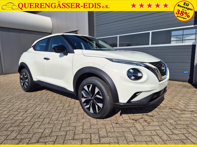 Nissan Juke 1.0 DIG-T 114PS Acenta Klimaautomatik Sitzheizung R&uuml;ckf.Kamera Bluetooth Touchscreen wireless Apple CarPlay Android Auto 