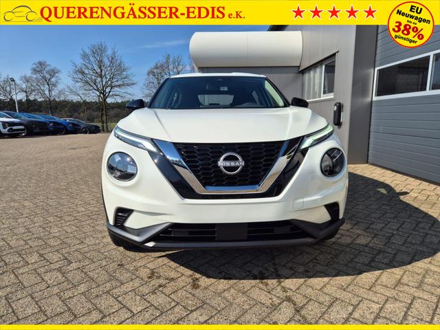 Nissan Juke 1.0 DIG-T 114PS Acenta Klimaautomatik Sitzheizung R&uuml;ckf.Kamera Bluetooth Touchscreen wireless Apple CarPlay Android Auto 
