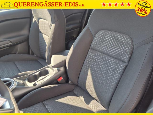 Nissan Juke 1.0 DIG-T 114PS Acenta Klimaautomatik Sitzheizung R&uuml;ckf.Kamera Bluetooth Touchscreen wireless Apple CarPlay Android Auto 