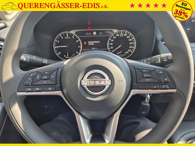 Nissan Juke 1.0 DIG-T 114PS Acenta Klimaautomatik Sitzheizung R&uuml;ckf.Kamera Bluetooth Touchscreen wireless Apple CarPlay Android Auto 