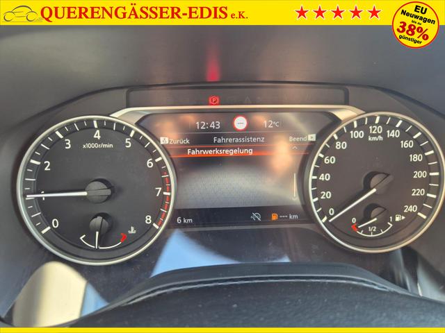 Nissan Juke 1.0 DIG-T 114PS Acenta Klimaautomatik Sitzheizung R&uuml;ckf.Kamera Bluetooth Touchscreen wireless Apple CarPlay Android Auto 