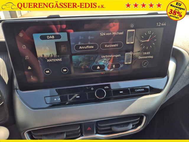 Nissan Juke 1.0 DIG-T 114PS Acenta Klimaautomatik Sitzheizung R&uuml;ckf.Kamera Bluetooth Touchscreen wireless Apple CarPlay Android Auto 