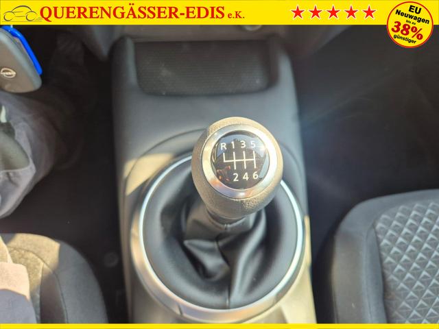 Nissan Juke 1.0 DIG-T 114PS Acenta Klimaautomatik Sitzheizung R&uuml;ckf.Kamera Bluetooth Touchscreen wireless Apple CarPlay Android Auto 