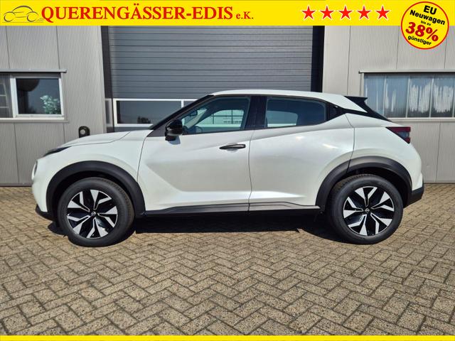 Nissan Juke 1.0 DIG-T 114PS Acenta Klimaautomatik Sitzheizung R&uuml;ckf.Kamera Bluetooth Touchscreen wireless Apple CarPlay Android Auto 