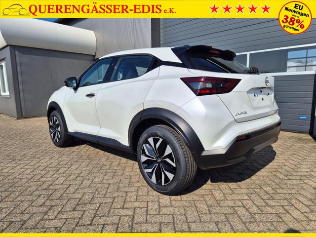 Nissan Juke 1.0 DIG-T 114PS Acenta Klimaautomatik Sitzheizung R&uuml;ckf.Kamera Bluetooth Touchscreen wireless Apple CarPlay Android Auto 