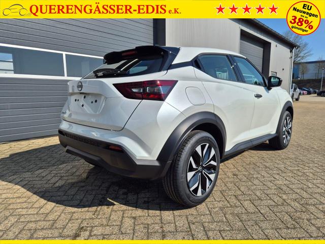 Nissan Juke 1.0 DIG-T 114PS Acenta Klimaautomatik Sitzheizung R&uuml;ckf.Kamera Bluetooth Touchscreen wireless Apple CarPlay Android Auto 