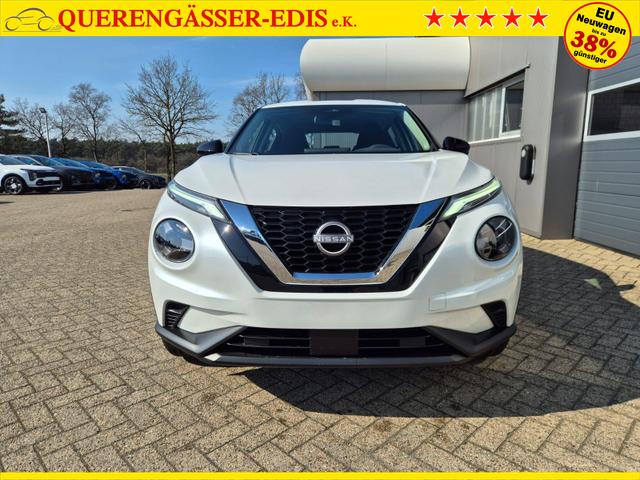 Nissan Juke 1.0 DIG-T 114PS Acenta Klimaautomatik Sitzheizung R&uuml;ckf.Kamera Bluetooth Touchscreen wireless Apple CarPlay Android Auto 