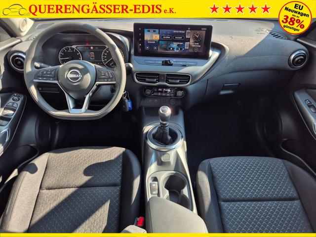 Nissan Juke 1.0 DIG-T 114PS Acenta Klimaautomatik Sitzheizung R&uuml;ckf.Kamera Bluetooth Touchscreen wireless Apple CarPlay Android Auto 