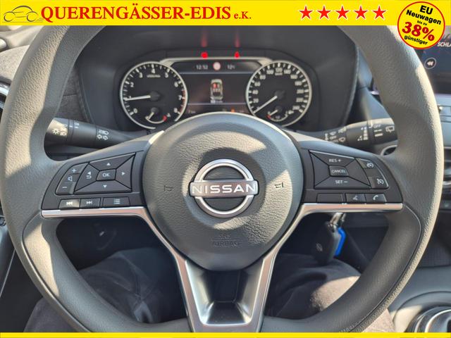 Nissan Juke 1.0 DIG-T 114PS Acenta Klimaautomatik Sitzheizung R&uuml;ckf.Kamera Bluetooth Touchscreen wireless Apple CarPlay Android Auto 
