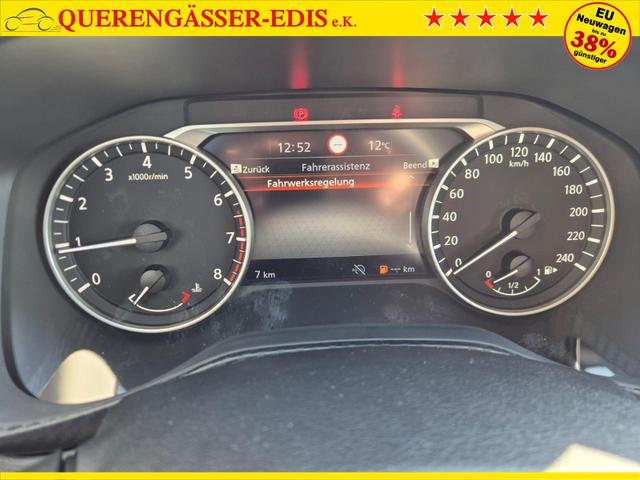 Nissan Juke 1.0 DIG-T 114PS Acenta Klimaautomatik Sitzheizung R&uuml;ckf.Kamera Bluetooth Touchscreen wireless Apple CarPlay Android Auto 