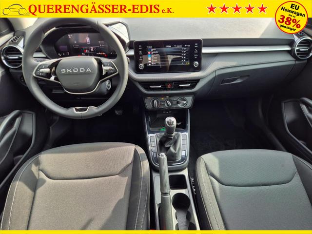 Skoda Fabia 1.0 TSI 95PS Selection 5-t&uuml;rig R&uuml;ckf.Kamera Parksensoren Sitzheizung Multifunktionslenkrad Klima Skoda-Radio Bluetooth Touchscreen Tempomat Nebelsch. Apple CarPlay + Android Auto 