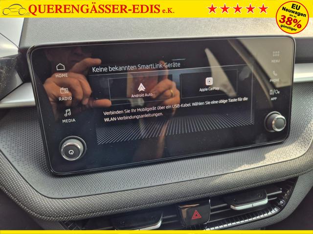 Skoda Fabia 1.0 TSI 95PS Selection 5-t&uuml;rig R&uuml;ckf.Kamera Parksensoren Sitzheizung Multifunktionslenkrad Klima Skoda-Radio Bluetooth Touchscreen Tempomat Nebelsch. Apple CarPlay + Android Auto 