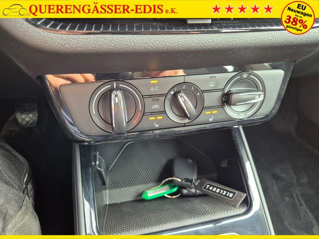 Skoda Fabia 1.0 TSI 95PS Selection 5-t&uuml;rig R&uuml;ckf.Kamera Parksensoren Sitzheizung Multifunktionslenkrad Klima Skoda-Radio Bluetooth Touchscreen Tempomat Nebelsch. Apple CarPlay + Android Auto 