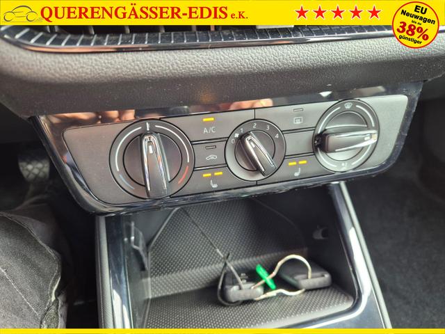 Skoda Fabia 1.0 TSI 95PS Selection 5-t&uuml;rig R&uuml;ckf.Kamera Parksensoren Sitzheizung Multifunktionslenkrad Klima Skoda-Radio Bluetooth Touchscreen Tempomat Nebelsch. Apple CarPlay + Android Auto 