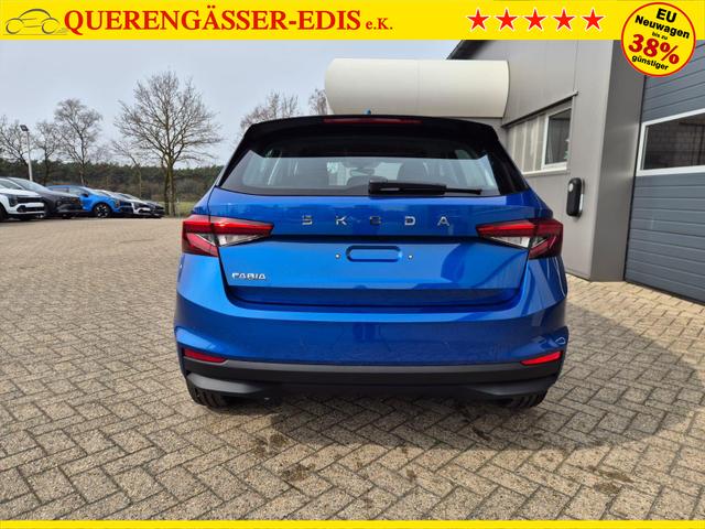 Skoda Fabia 1.0 TSI 95PS Selection 5-t&uuml;rig R&uuml;ckf.Kamera Parksensoren Sitzheizung Multifunktionslenkrad Klima Skoda-Radio Bluetooth Touchscreen Tempomat Nebelsch. Apple CarPlay + Android Auto 