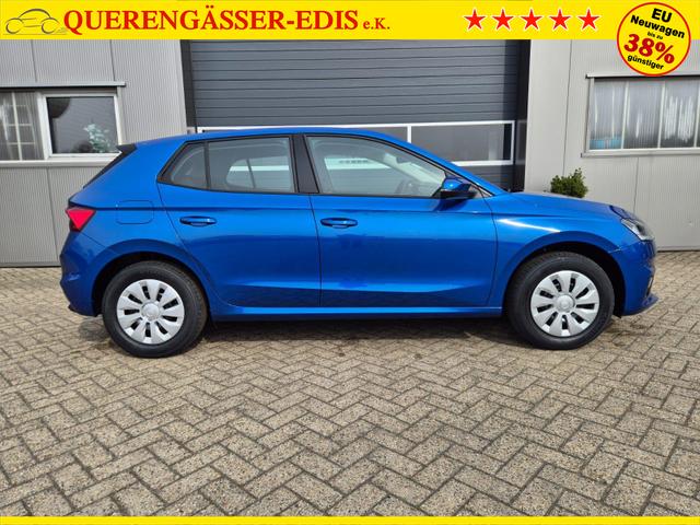 Skoda Fabia 1.0 TSI 95PS Selection 5-t&uuml;rig R&uuml;ckf.Kamera Parksensoren Sitzheizung Multifunktionslenkrad Klima Skoda-Radio Bluetooth Touchscreen Tempomat Nebelsch. Apple CarPlay + Android Auto 