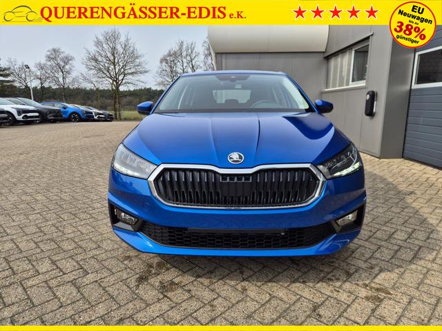 Skoda Fabia 1.0 TSI 95PS Selection 5-t&uuml;rig R&uuml;ckf.Kamera Parksensoren Sitzheizung Multifunktionslenkrad Klima Skoda-Radio Bluetooth Touchscreen Tempomat Nebelsch. Apple CarPlay + Android Auto 