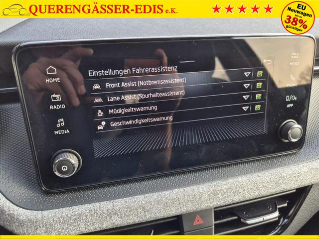 Skoda Kamiq 1.0 TSI 115PS DSG Selection R&uuml;ckf.Kamera PDC v+h Sitzheizung Klimaautomatik Skoda-Radio Apple CarPlay + Android Auto Tempomat Garantieverl&auml;ngerung 16"LM 