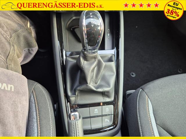 Skoda Kamiq 1.0 TSI 115PS DSG Selection R&uuml;ckf.Kamera PDC v+h Sitzheizung Klimaautomatik Skoda-Radio Apple CarPlay + Android Auto Tempomat Garantieverl&auml;ngerung 16"LM 
