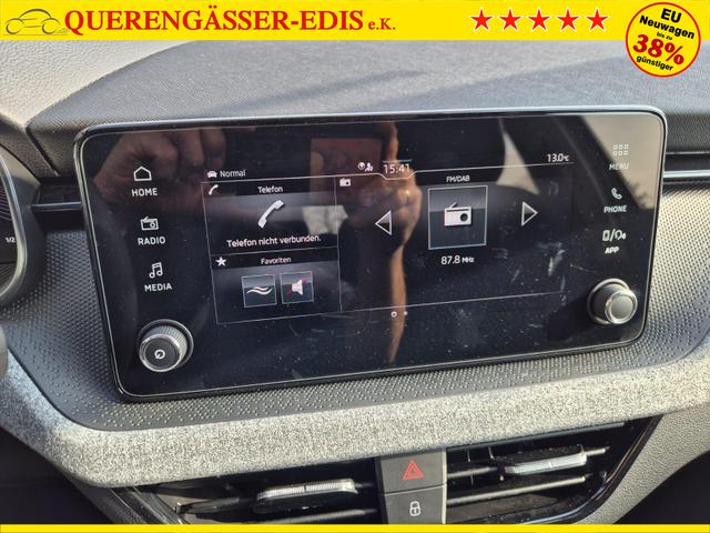 Skoda Kamiq 1.0 TSI 115PS DSG Selection AHK R&uuml;ckf.Kamera PDC v+h Sitzheizung Klimaautomatik Skoda-Radio Apple CarPlay + Android Auto Tempomat Garantieverl&auml;ngerung 16"LM 