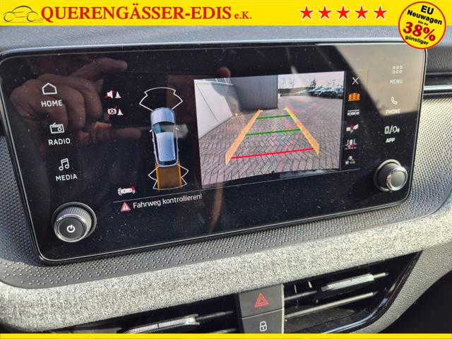 Skoda Kamiq 1.0 TSI 115PS DSG Selection AHK R&uuml;ckf.Kamera PDC v+h Sitzheizung Klimaautomatik Skoda-Radio Apple CarPlay + Android Auto Tempomat Garantieverl&auml;ngerung 16"LM 
