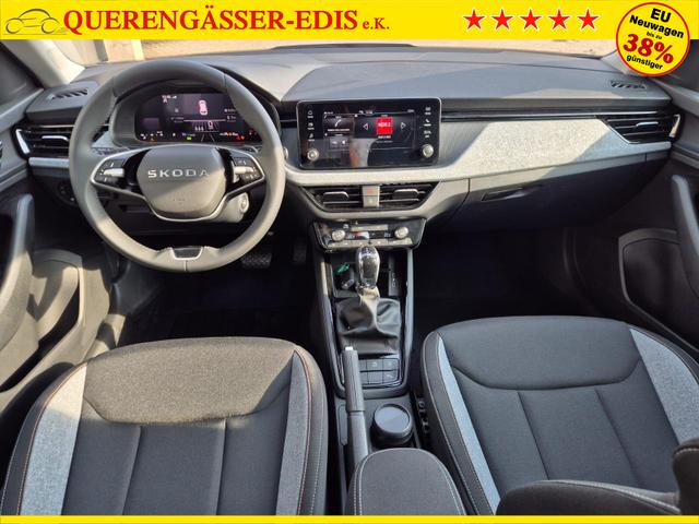 Skoda Kamiq 1.0 TSI 115PS DSG Selection AHK R&uuml;ckf.Kamera PDC v+h Sitzheizung Klimaautomatik Skoda-Radio Apple CarPlay + Android Auto Tempomat Garantieverl&auml;ngerung 16"LM 