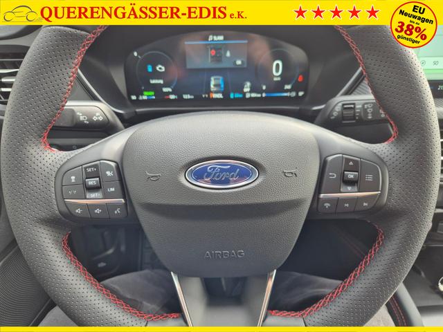 Ford Kuga ST-Line X 243PS PHEV Automatik schwenkb. AHK Sitzheizung v+h Lenkradheizung Frontscheibe beheizb. Klimaauomatik Navi SYNC4 Apple CarPlay Android Auto Touchscreen PDC 4xKamera 2xKeyless B+O Sound 18"LM vollelektr. Reichweite 67KM 