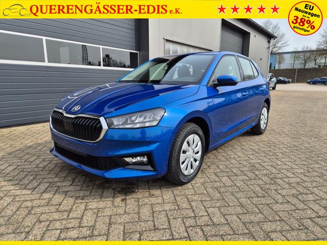 Skoda Fabia 1.0 TSI 95PS Selection 5-t&uuml;rig R&uuml;ckf.Kamera Parksensoren Sitzheizung Multifunktionslenkrad Klima Skoda-Radio Bluetooth Touchscreen Tempomat Nebelsch. Apple CarPlay + Android Auto 